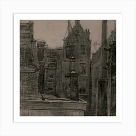 View From The Roof Art Print