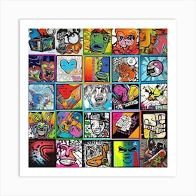 Graffiti Art Art Print