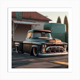 Chevrolet Truck Art Print