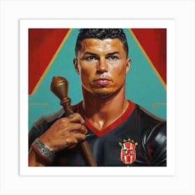 ronaldo Art Print