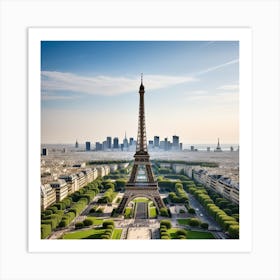 Paris Eiffel Tower Art Print