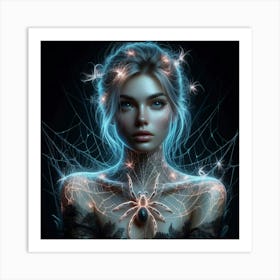 Dark Ethereal Beauty 1 Art Print