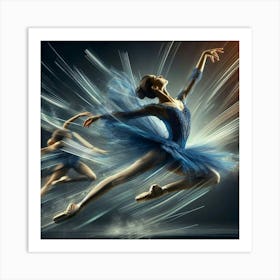 Ballet Dancer-3 Art Print