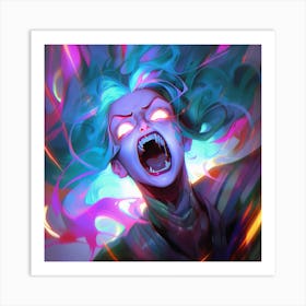 Scream Art Print