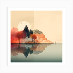 Fall Abstracts By Csaba Fikker 4 Art Print