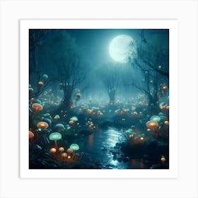 Fairytale Forest 3 Art Print