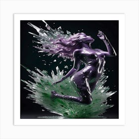 Shattered Glass Art Print