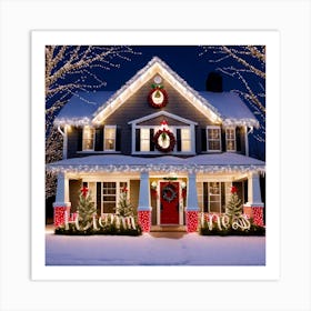 Christmas Decorations 3 Art Print