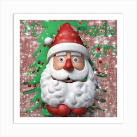 Santa Claus 8 Art Print