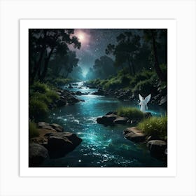 Fairy River Art Print