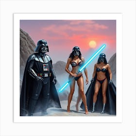 Star Wars Women Art Print