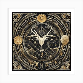 Zodiac Sign 3 Art Print