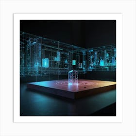 Futuristic Architecture Art Print