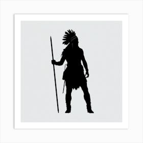 Indian Warrior Art Print