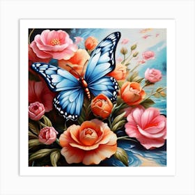 diamond painting Art Print