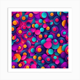 Abstract Background Art Print