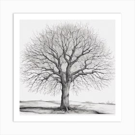 Bare Tree 2 Art Print