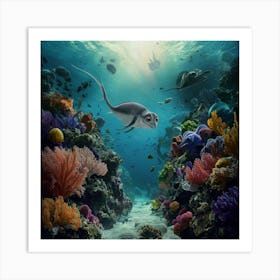 Ocean'S Edge Art Print