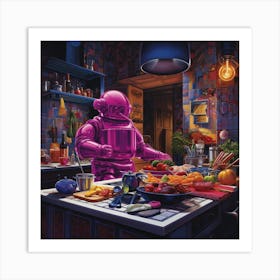 'The Kitchen' Art Print