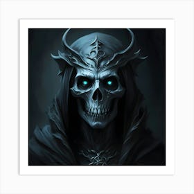 The Lich Lord Art Print