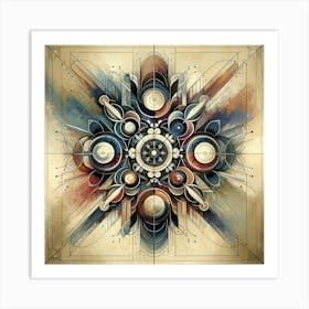 Abstract Painting 5 Art Print