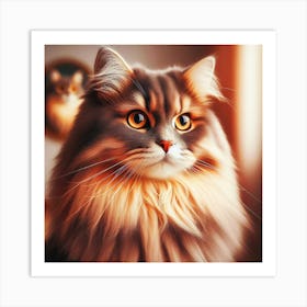 Portrait Of A Cat 5 Art Print