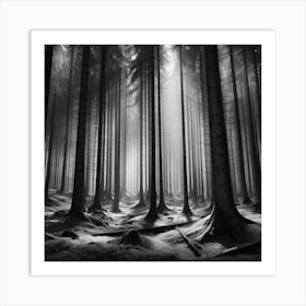 Dark Forest 116 Art Print