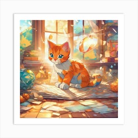 Kitty Cat 7 Art Print