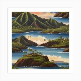 Hawaiian Landscape 7 Art Print