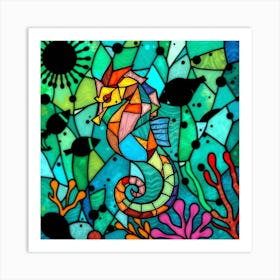 Seahorse2 Art Print