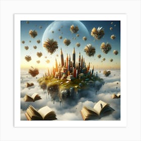 Book Art 2 Art Print