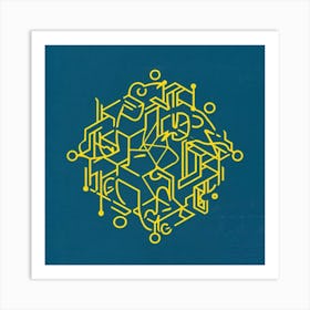 Geometric Intricacy Art Print