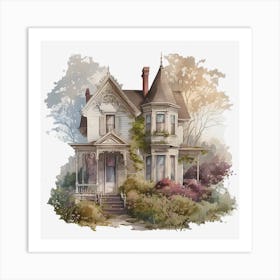 Victorian House 5 Art Print