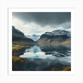 Iceland Landscape 1 Art Print