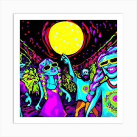 Psychedelic Art Art Print