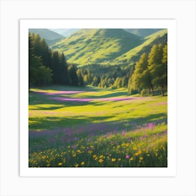 Tranquil Meadows Art Print