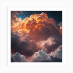 Clouds In The Sky Art Print