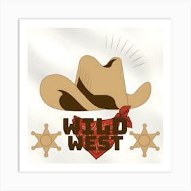 Wild West Art Print