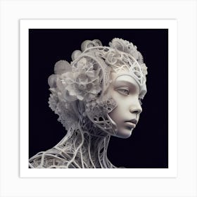 Ethereal Woman Art Print