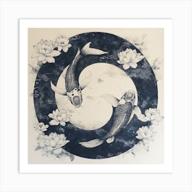 Koi Fish 1 Art Print