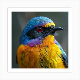 Colorful Bird 7 Art Print