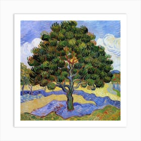 Mulberry Tree, c.1889 Vincent van Gogh 4 Art Print