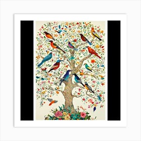 Birds Of The Tree Art Print