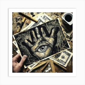 All Seeing Eye Art Print