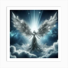 Angel Wings 24 Art Print