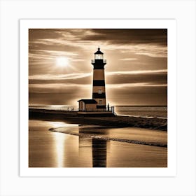 Lighthouse 34 Art Print