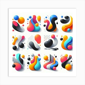 Abstract Abstract Painting 1 Art Print