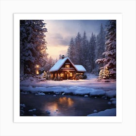 Cabin In The Woods 2 Art Print