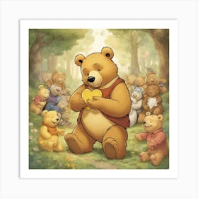 Winnie The Pooh Art Print