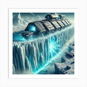 Glacial Wall Art Print